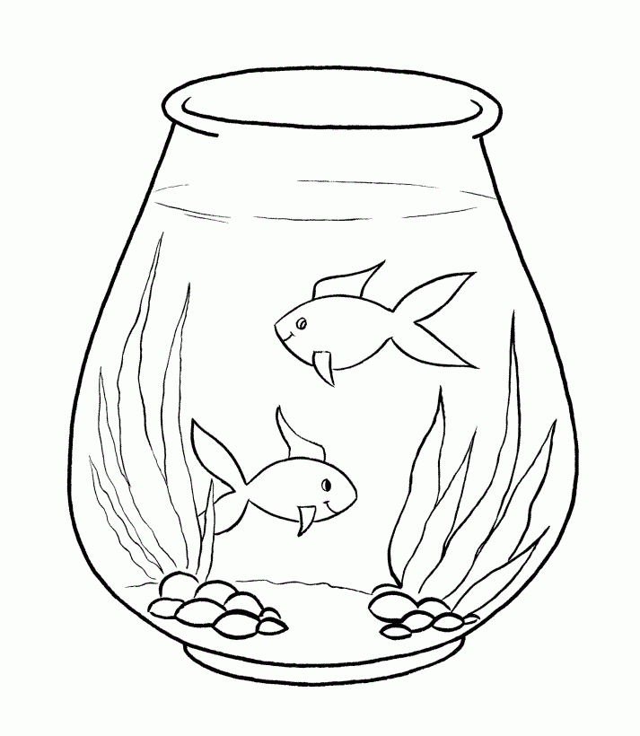 Free Fish Printables Coloring Home