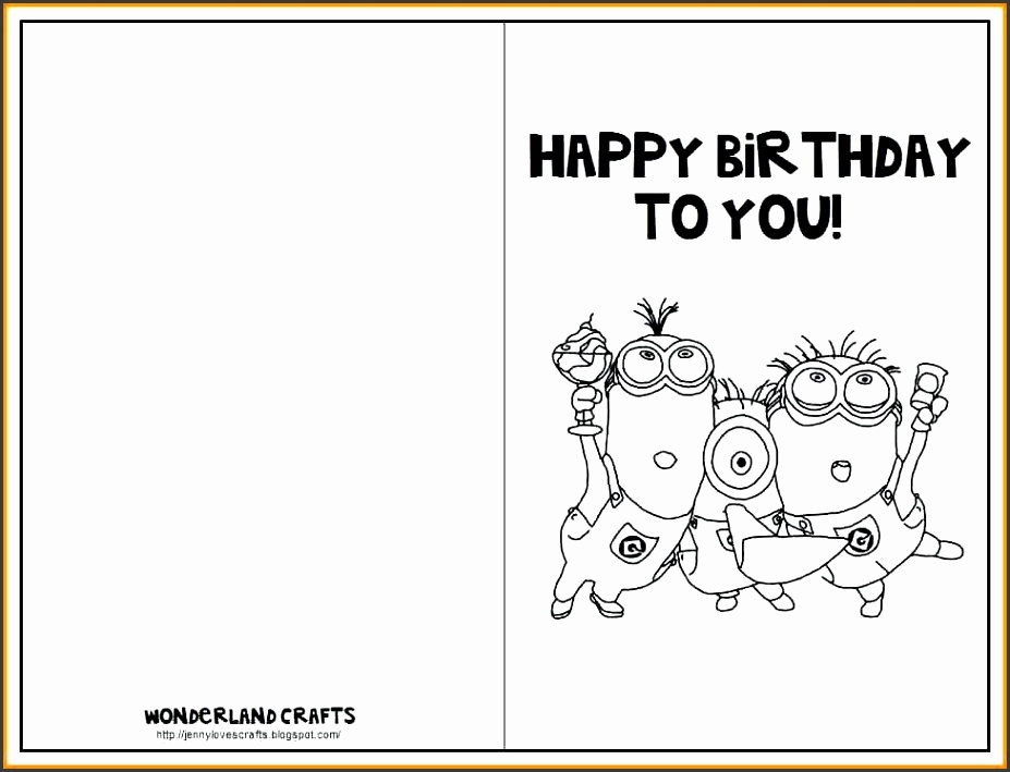 free greeting card template printable