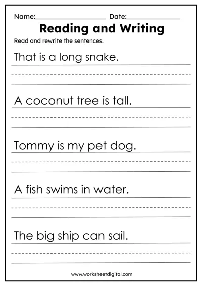Free Handwriting Practice Handwriting Worksheets For Worksheets