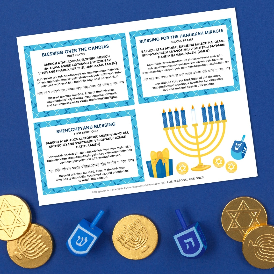 Free Hanukkah Printables Find A Free Printable