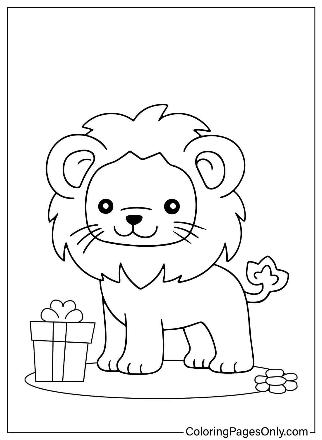 Free Lion Coloring Page Free Printable Coloring Pages