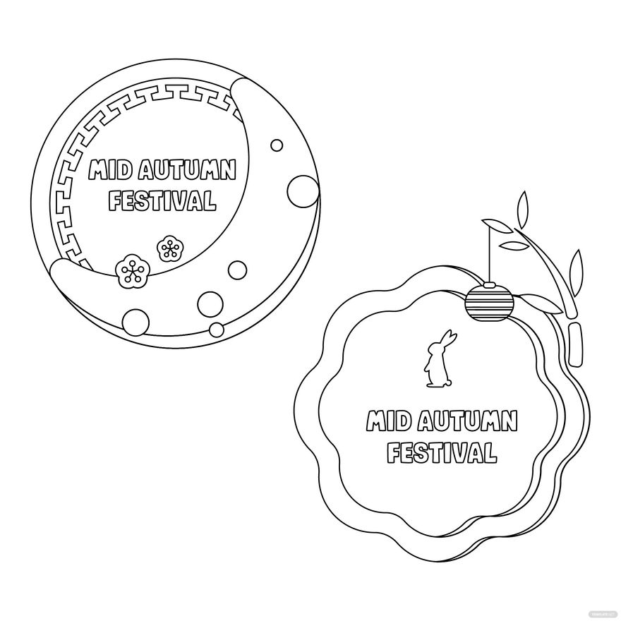 FREE Mid Autumn Festival Drawing Templates Examples Edit Online 