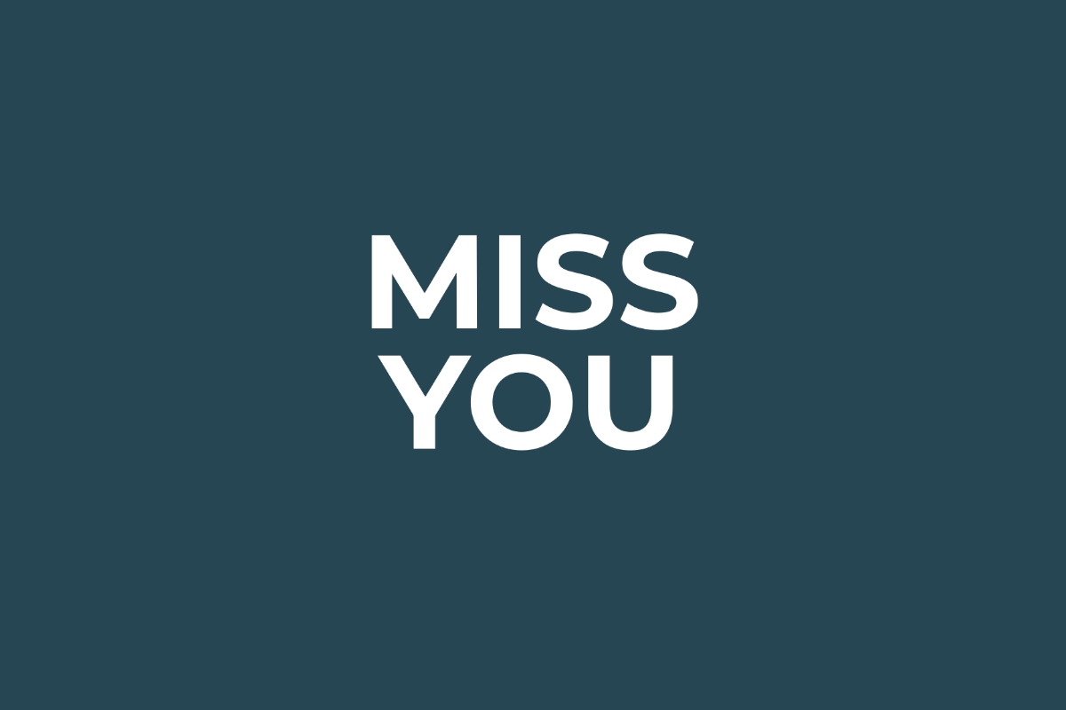 Free Miss You Card Templates Editable And Printable
