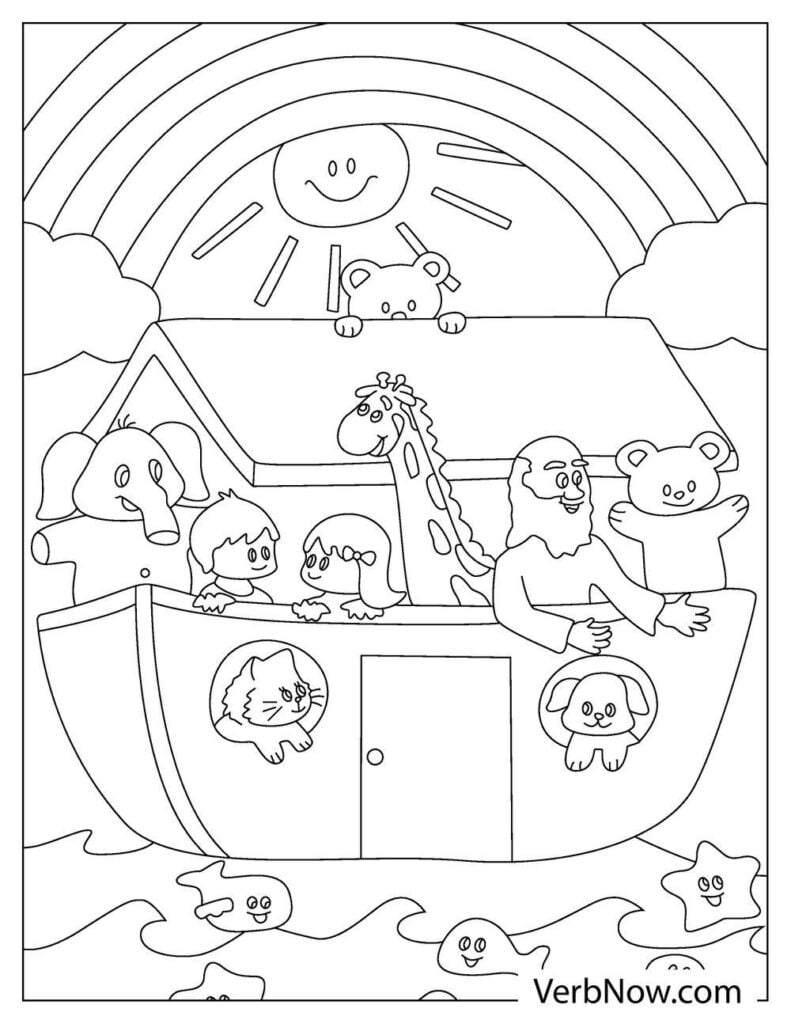 Free Noah S Ark Printables Printable Templates Vrogue co
