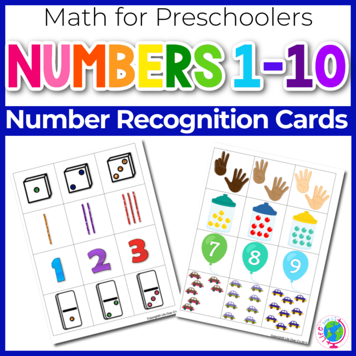 Free Number Recognition Printable Life Over C 39 s