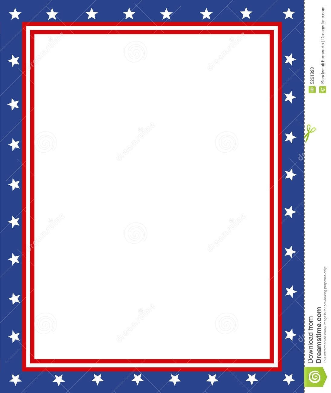 Free Patriotic Page Borders Patriotic Border Images Printable