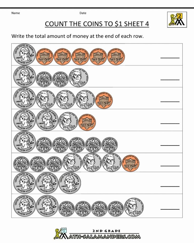 free printable counting money games