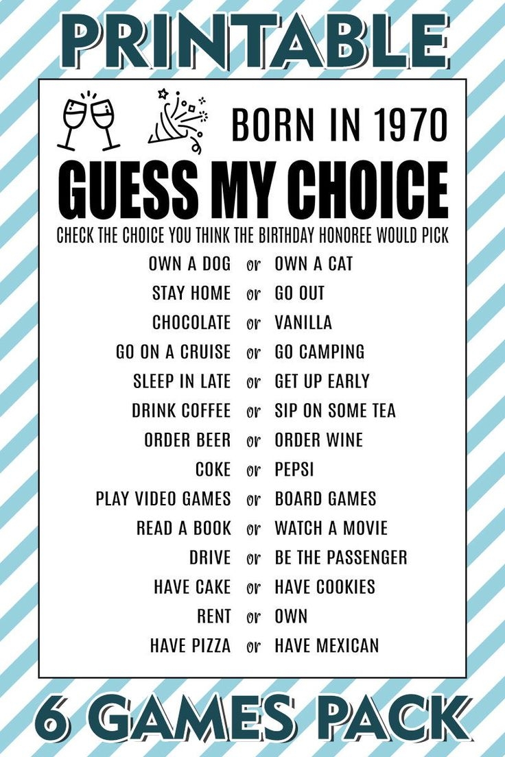Free Printable 50Th Birthday Party Games Printable New Year Banners