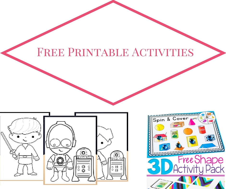 Free Printable Activities Star Wars More Southern Savers