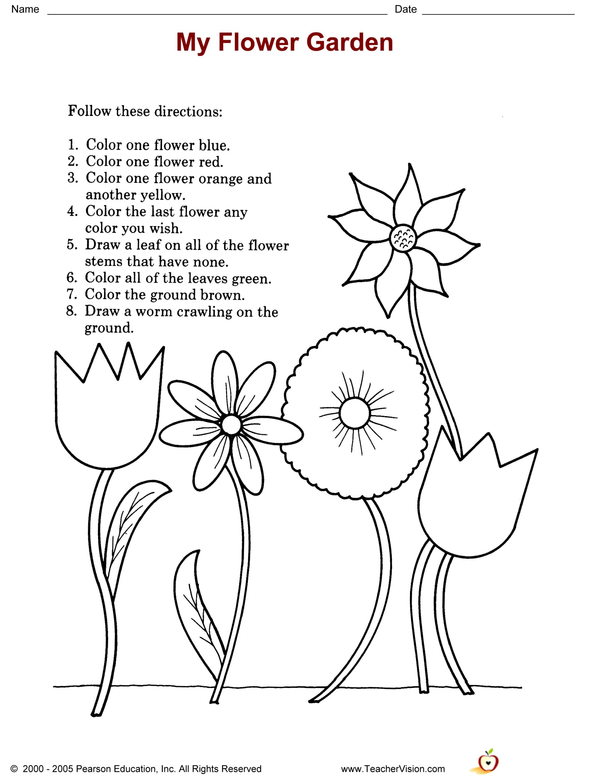 Free Printable Activity Sheets