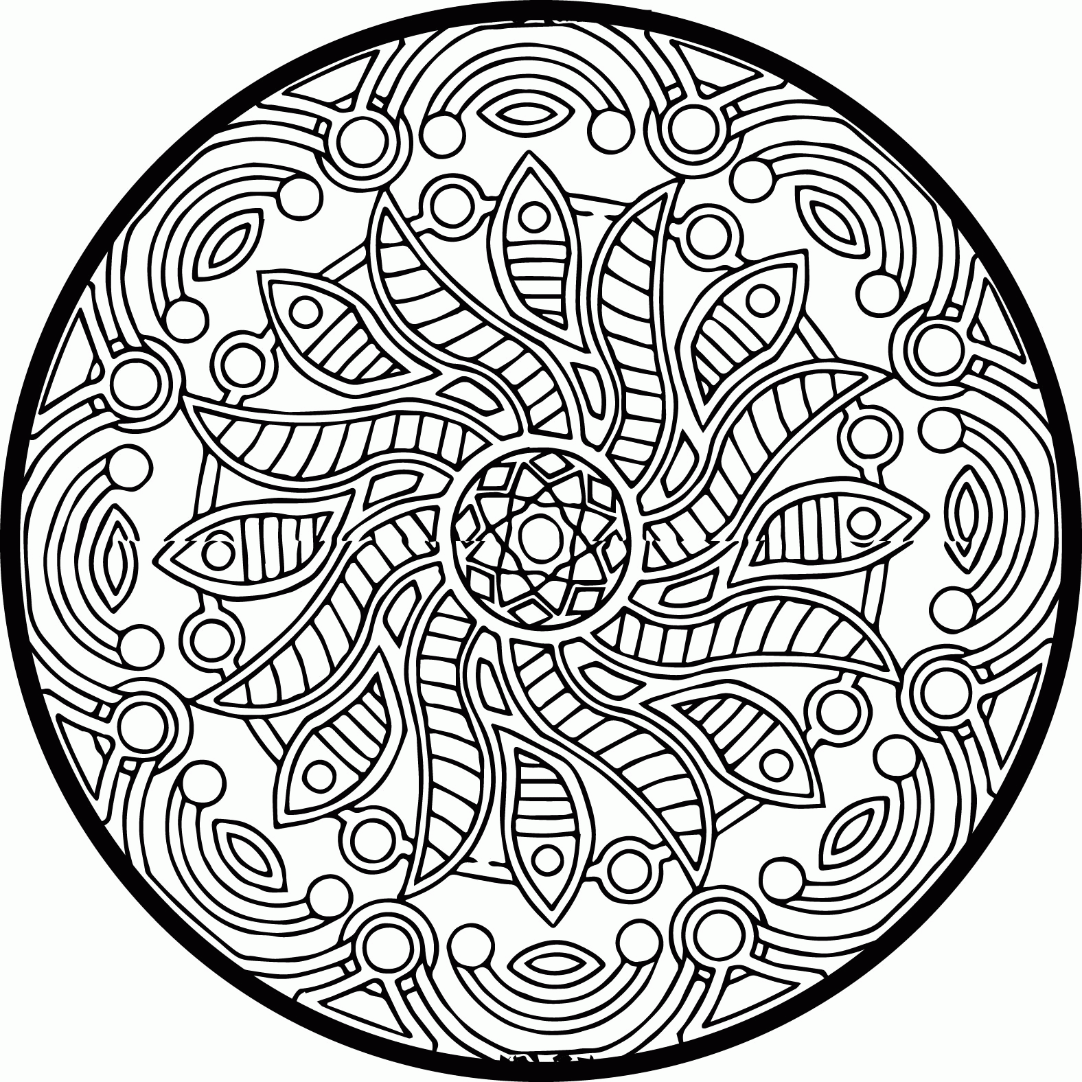 Free Printable Adult Coloring Pages Abstract Download Free Printable 