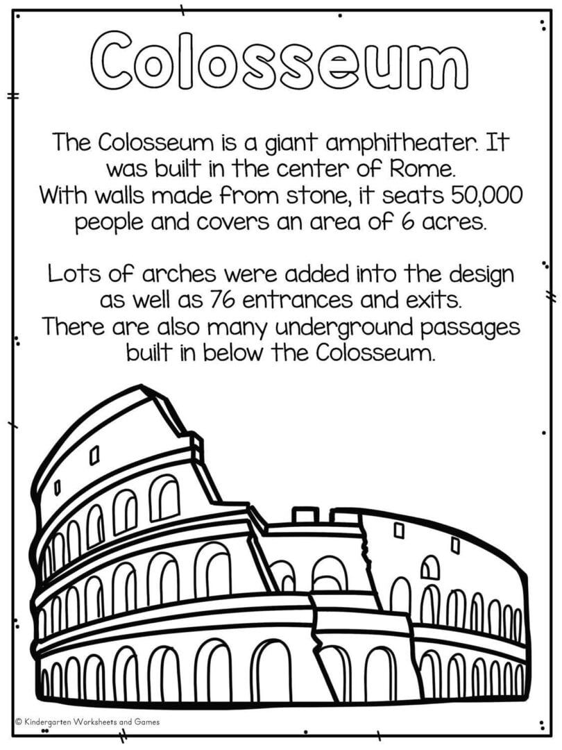 FREE Printable Ancient Romans Coloring Pages In 2024 Ancient Rome