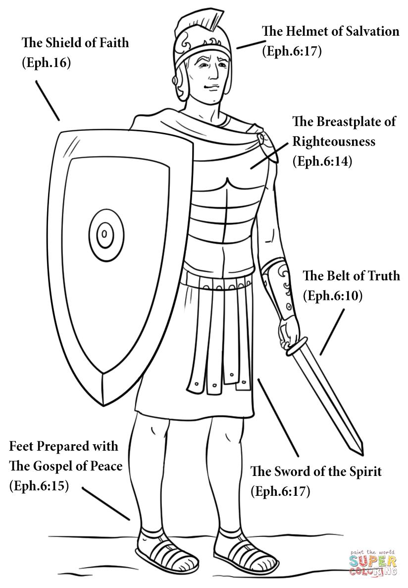 Free Printable Armor Of God Worksheets Printable Worksheets