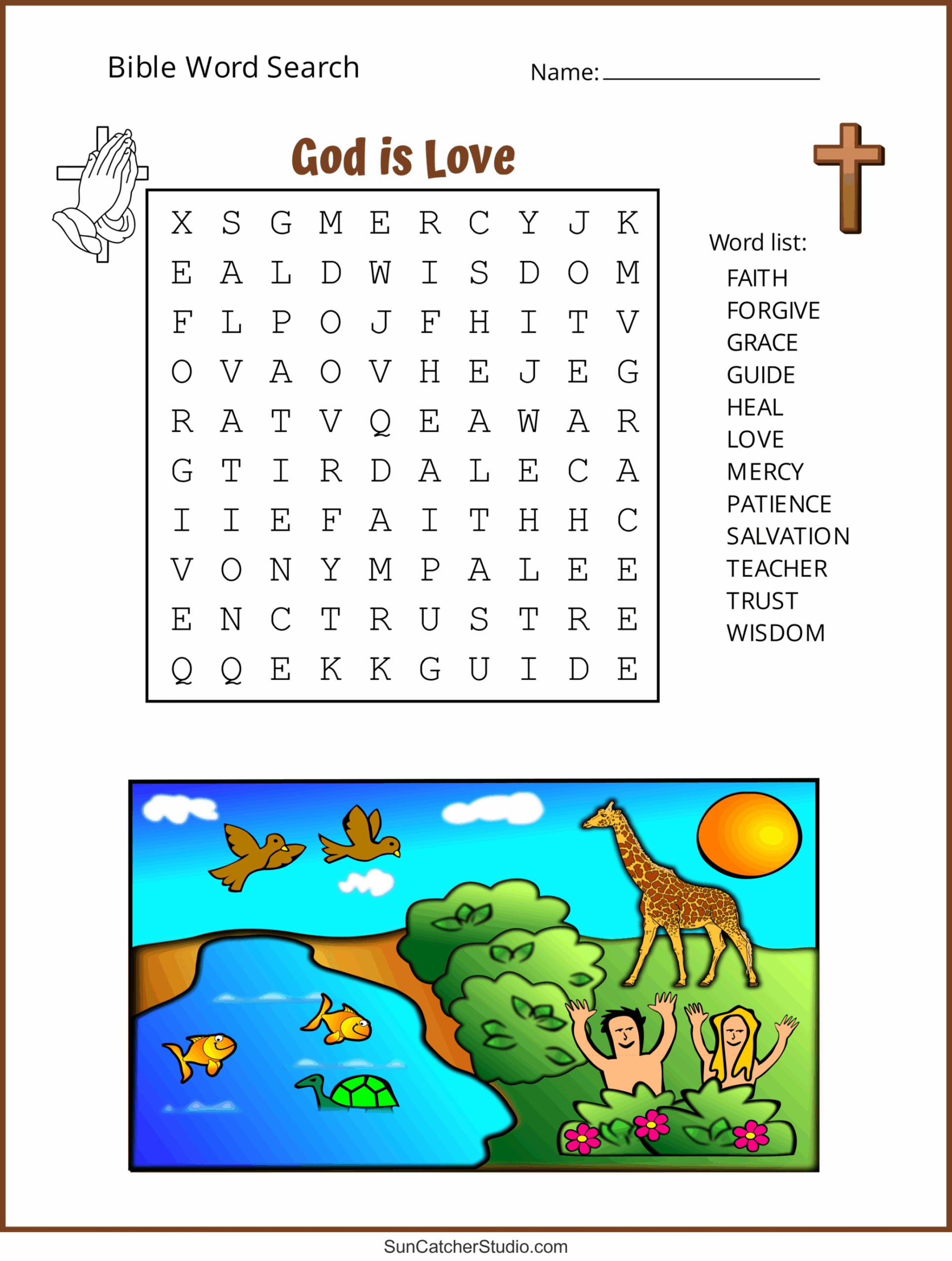 Free Printable Bible Games FREE Printable HQ