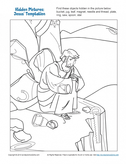 Free Printable Bible Story Hidden Pictures