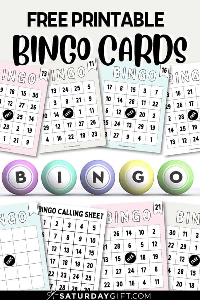 free printable bingo board games