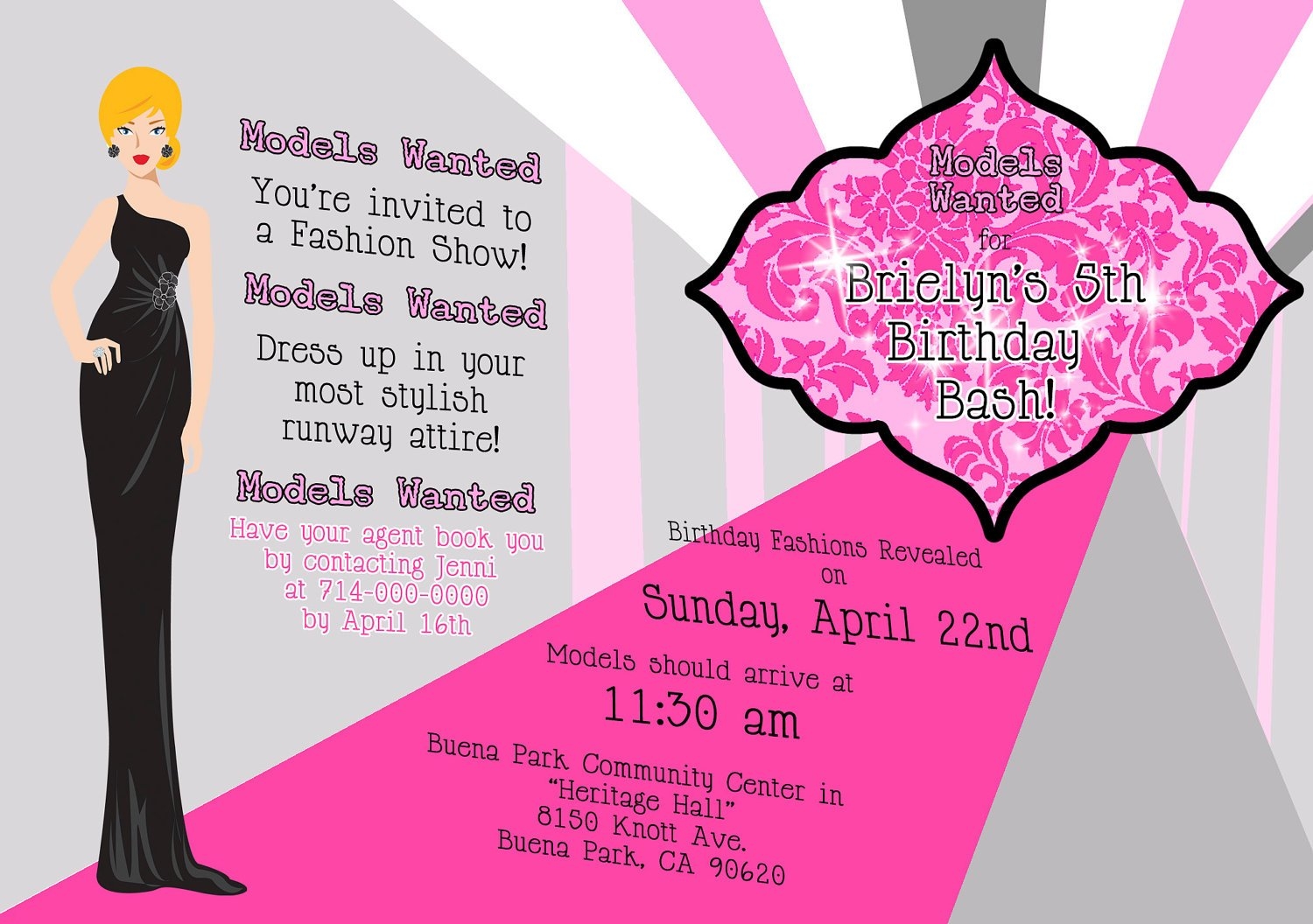 Free Printable Birthday Invitations For Tweens FREE Invitation