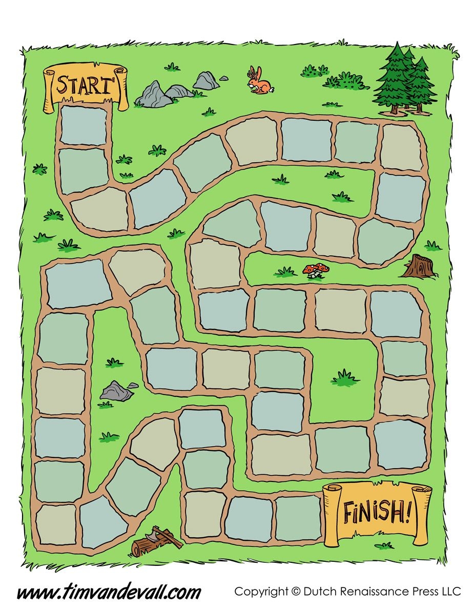 free printable board game instructions