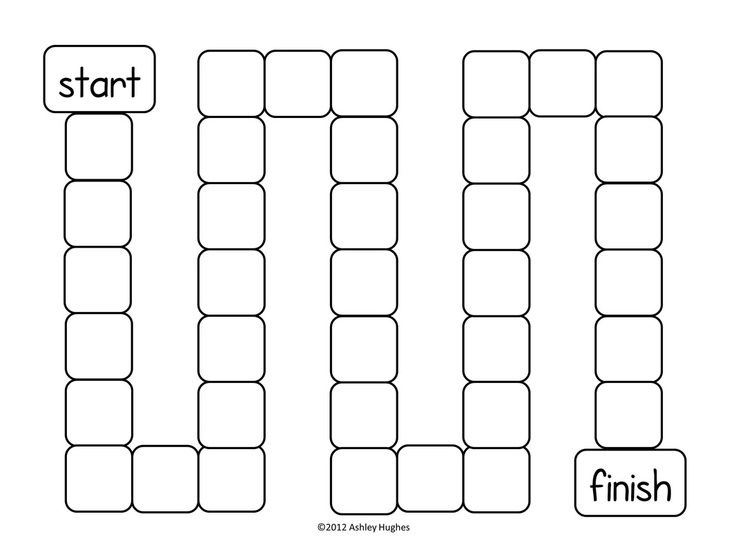 Free Printable Board Game Templates