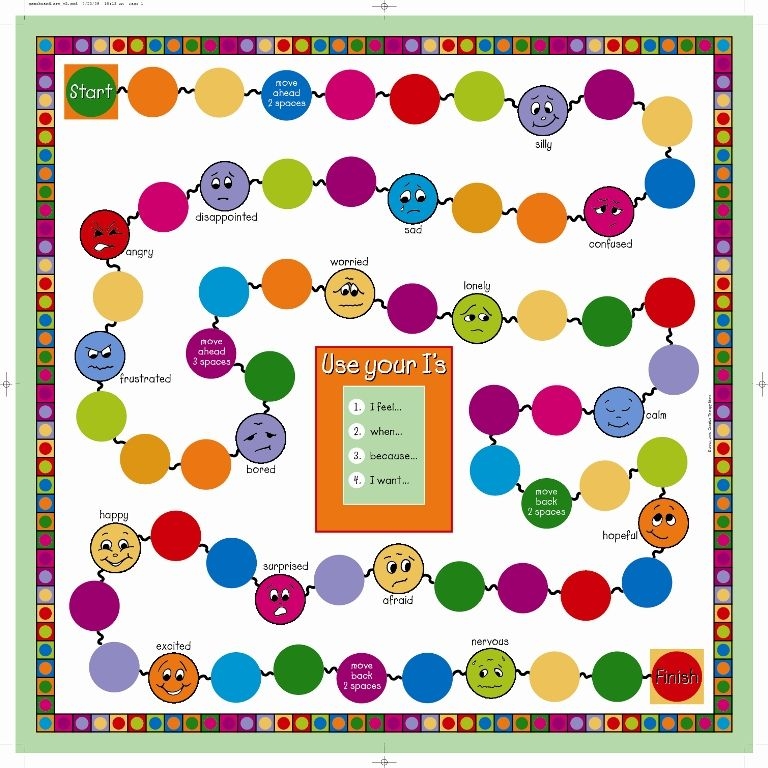 free printable board games for therapy