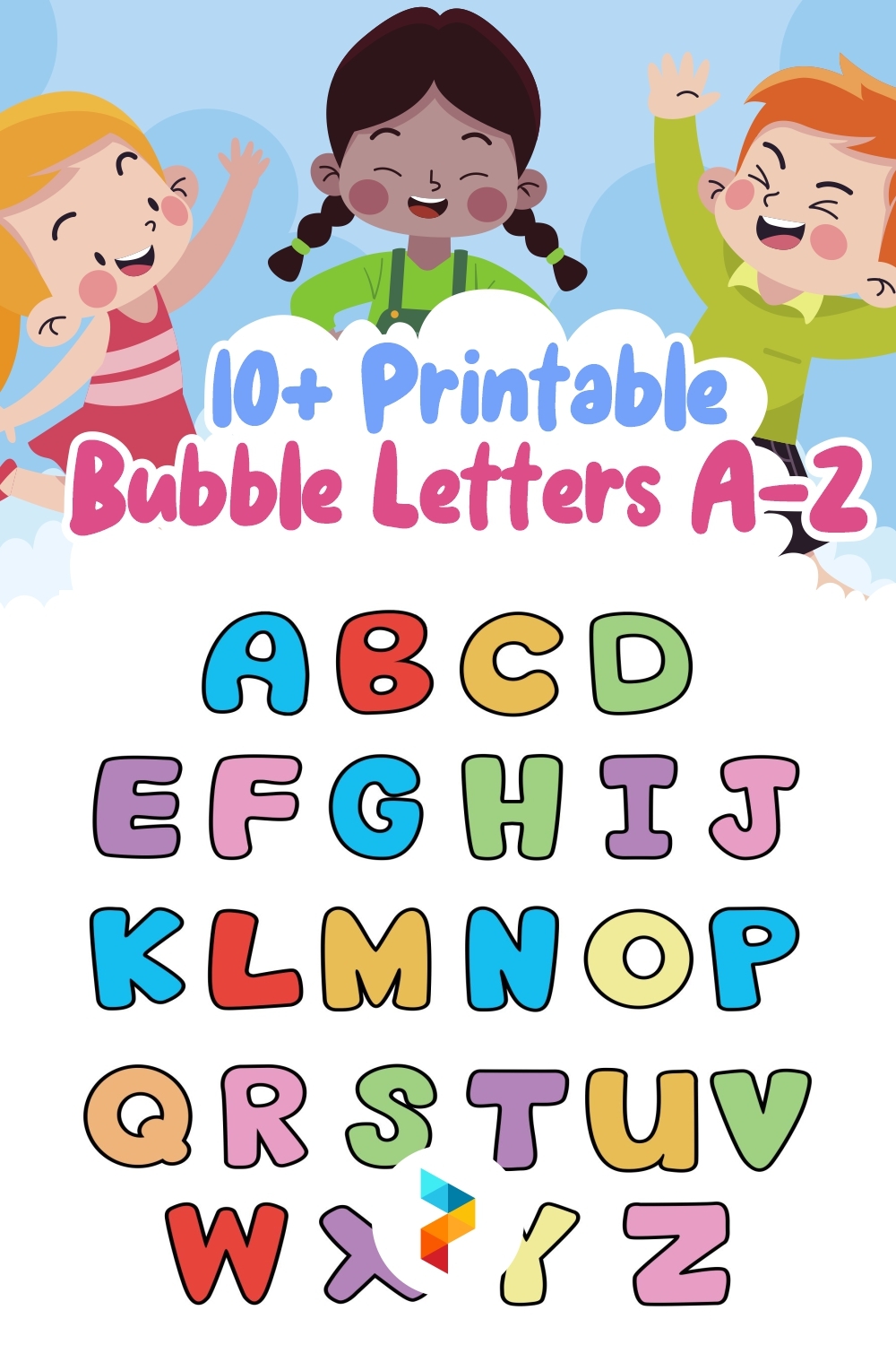 Free Printable Bubble Letters A Z Infoupdate