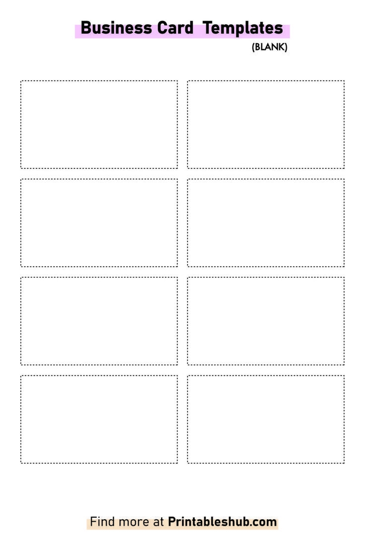 Free Printable Business Cards Template Free Download Free Printable 