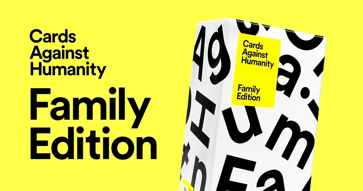 FREE Printable Cards Against Humanity Party Game Family Edition 