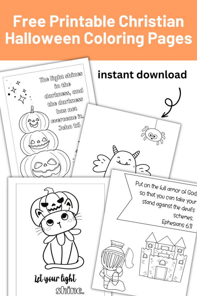 Free Printable Christian Halloween Coloring Pages Out Upon The Waters