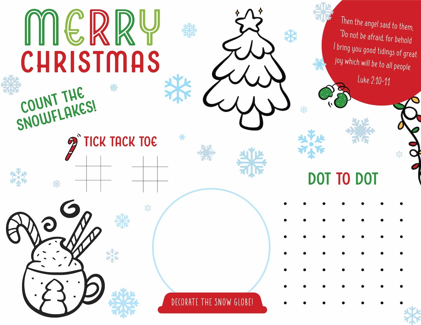 Free Printable Christmas Activity Pages Download Free Printable 