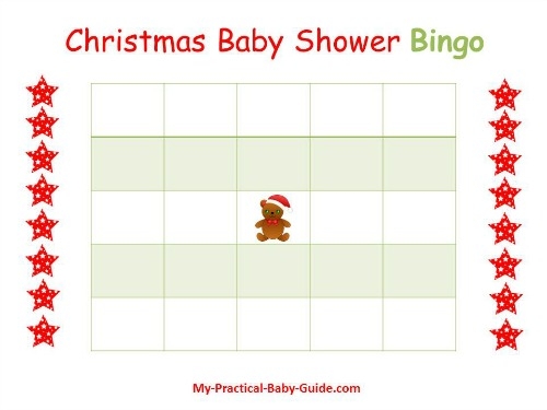 Free Printable Christmas Baby Shower Games My Practical Baby Shower Guide