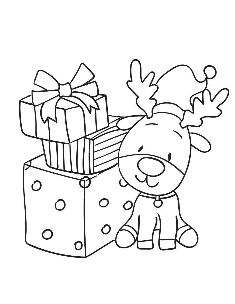 free printable christmas coloring pages games