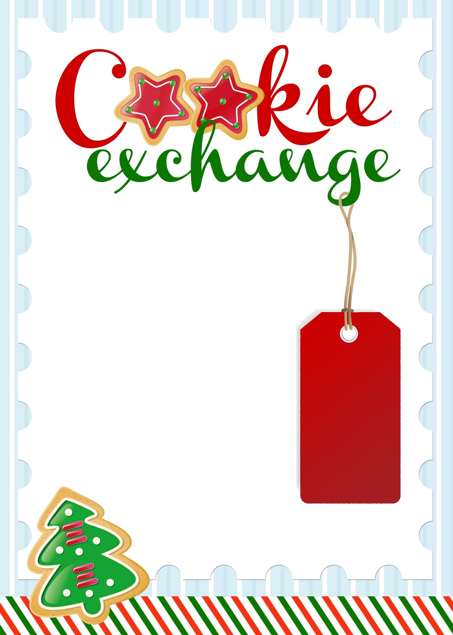 free printable cookie exchange games