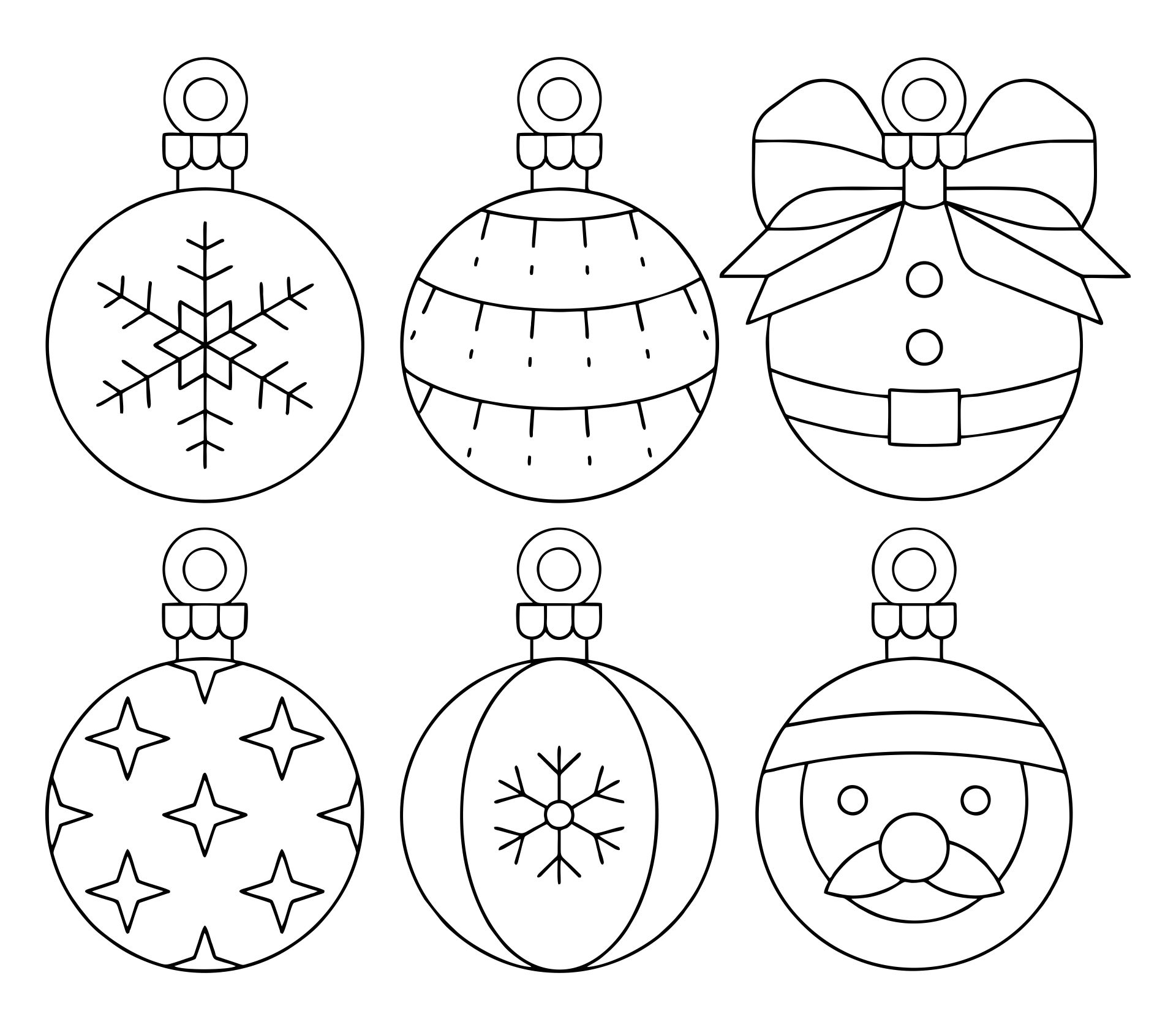printable pictures of christmas decorations
