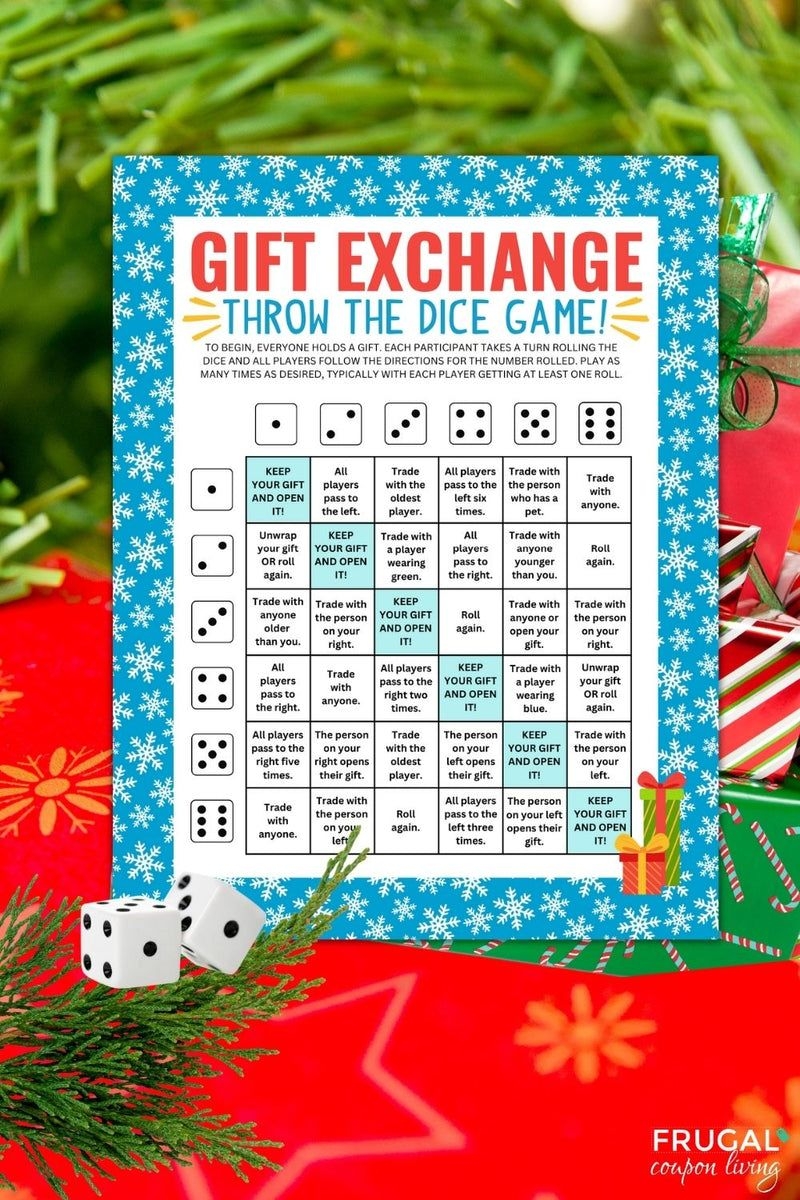 Free Printable Christmas Dice Games Download Free Printable Christmas 
