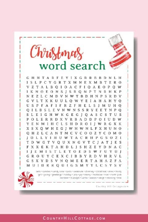 Free Printable Christmas Games For Adults And Older Kids 9 Games 