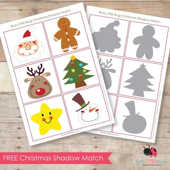 FREE PRINTABLE CHRISTMAS MATCHING GAME