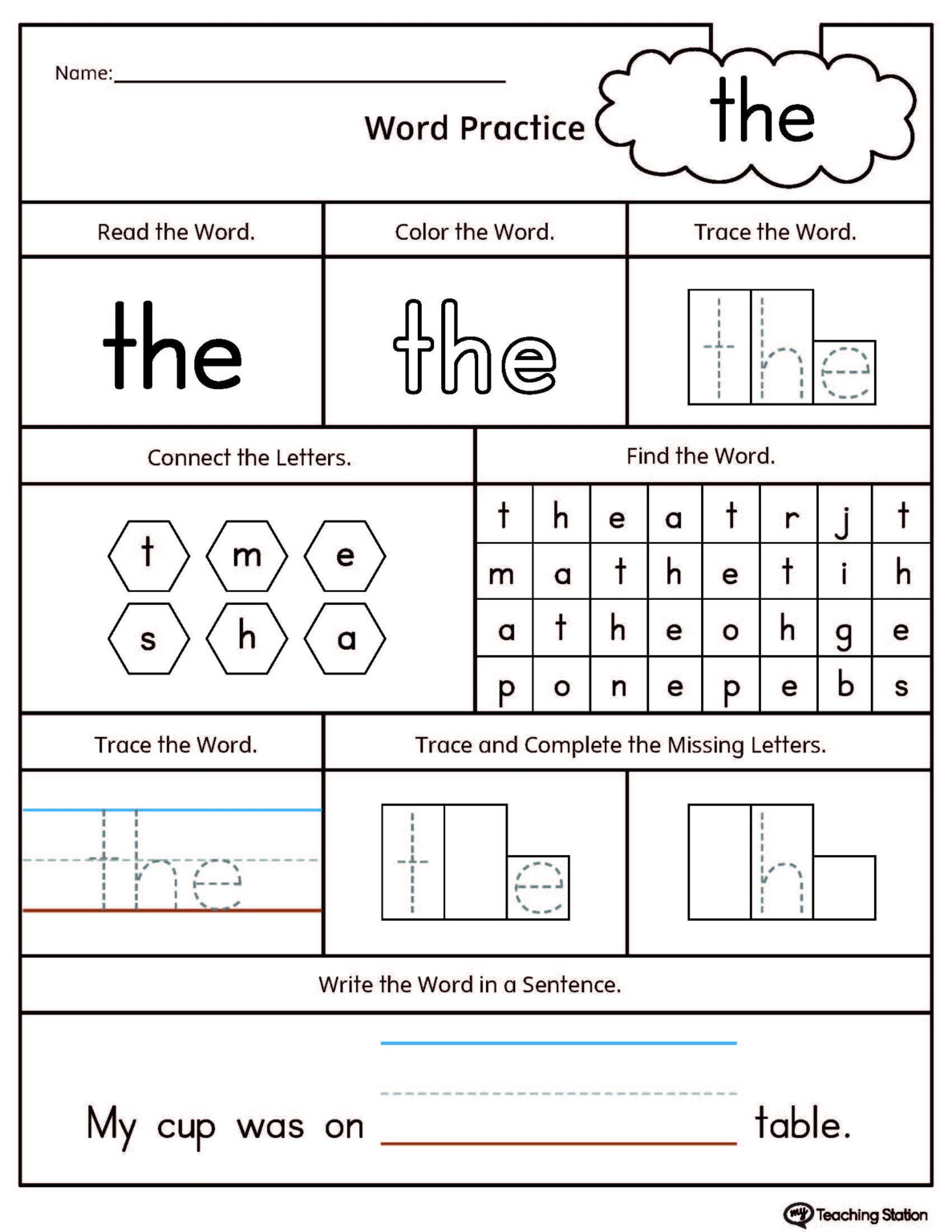 Free Printable Christmas Sight Word Worksheets Printable Worksheets