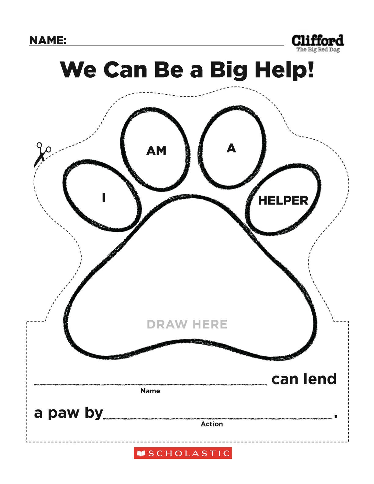 Free Printable Clifford Activities Packet Mama Likes This