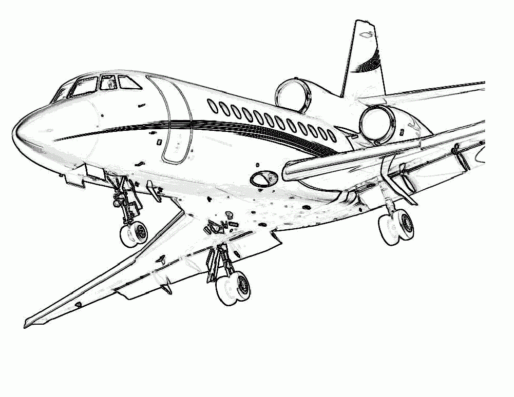 Free Printable Coloring Page Airplanes Wolfgadgets
