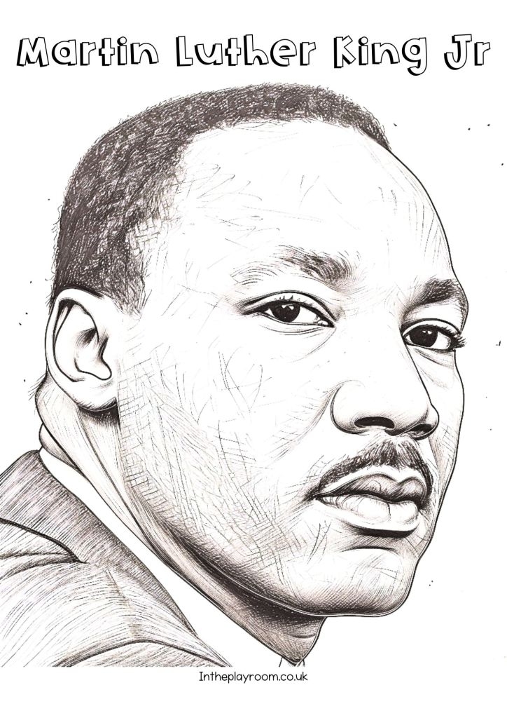 Free Printable Coloring Pages For Martin Luther King Download Free 