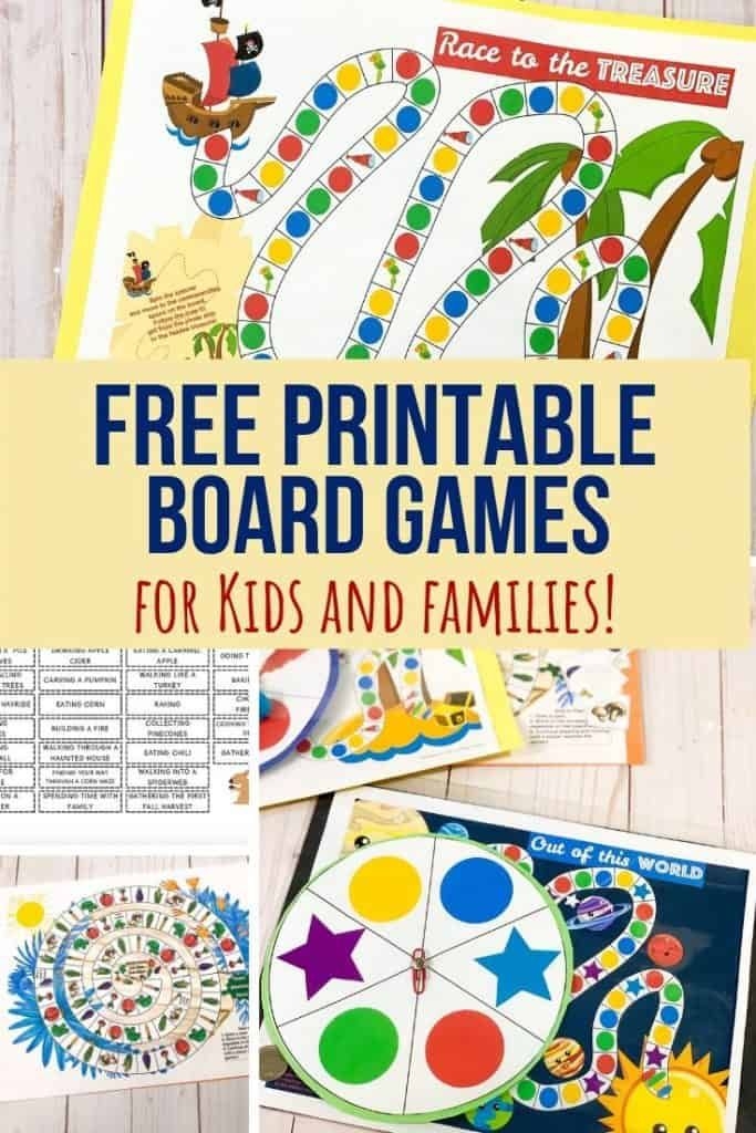 Free Printable Cooperative Board Games For Kids Tedy Printable Activities