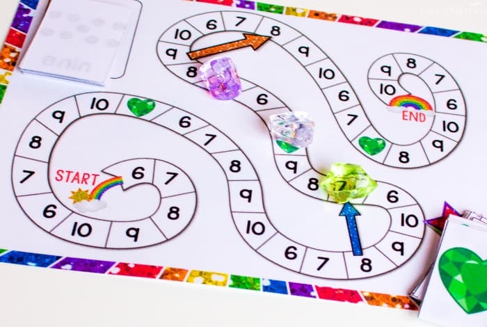 Free Printable Counting Game Numbers 6 10 Life Over Cs