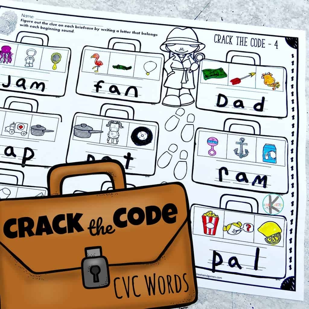 Free Printable Crack The Code Worksheets