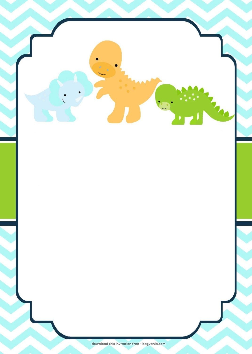 Free Printable Dinosaur Baby Shower Invitations Free Printable