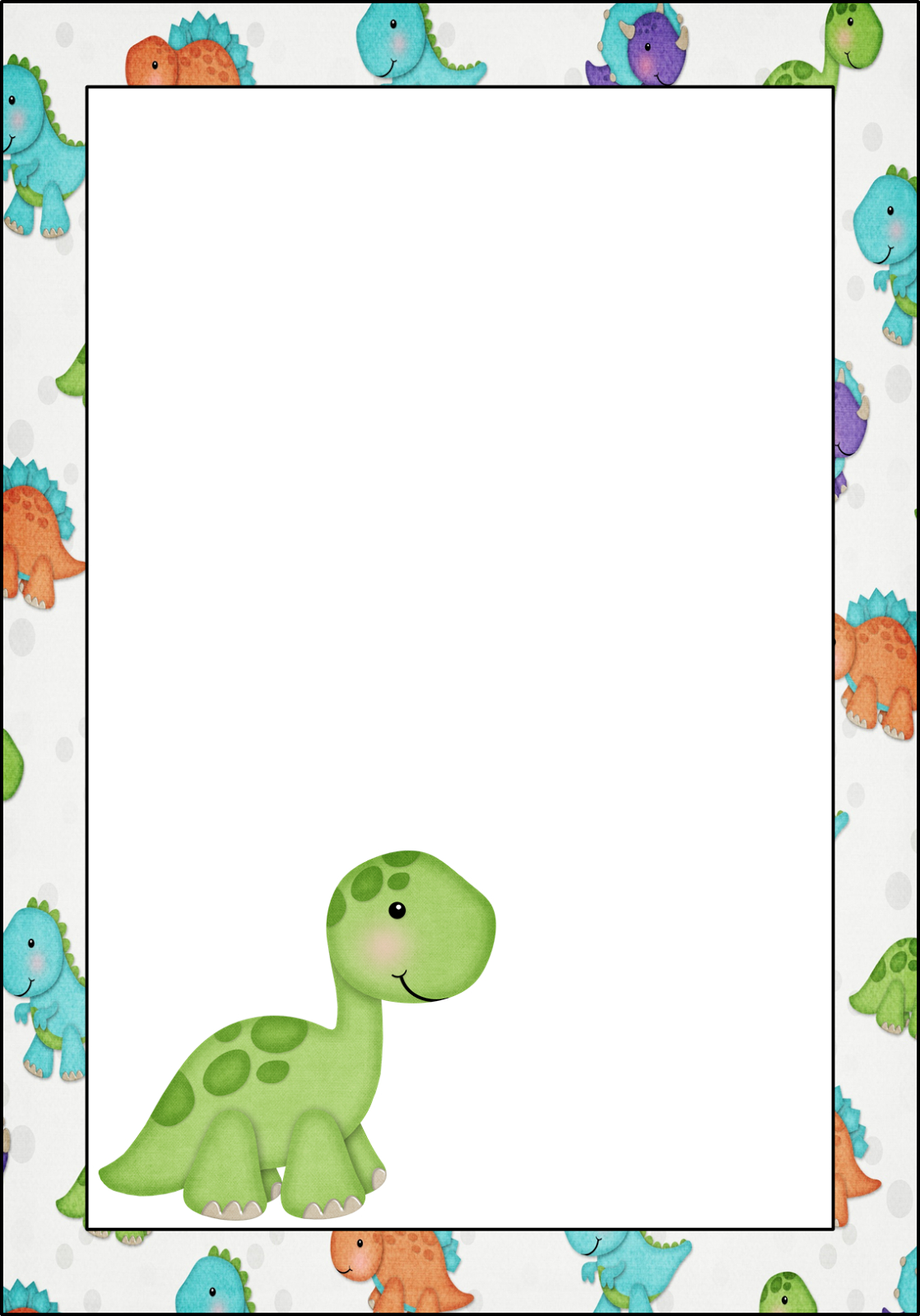 Free Printable Dinosaur Baby Shower Invitations Free Printable