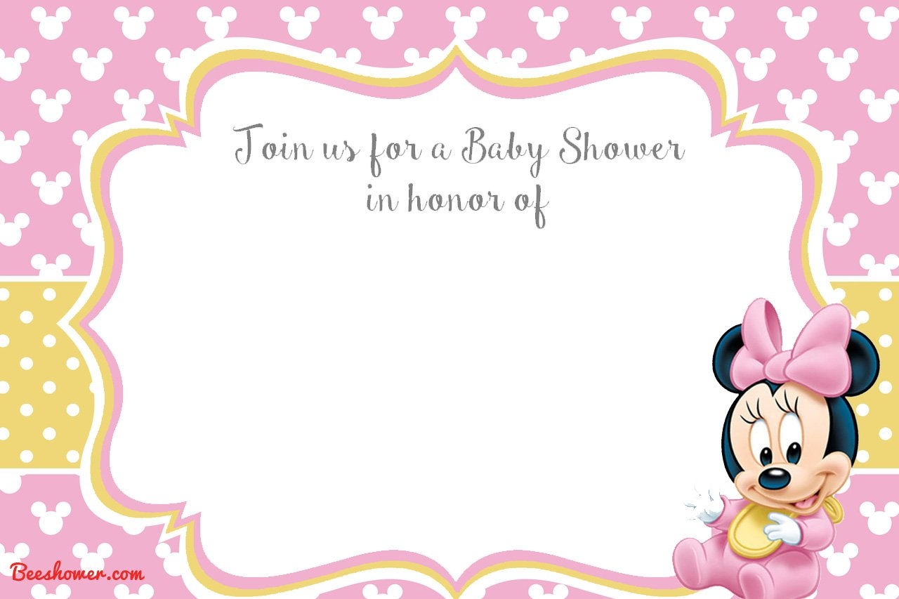 FREE Printable Disney Baby Shower Invitations Download Hundreds FREE 