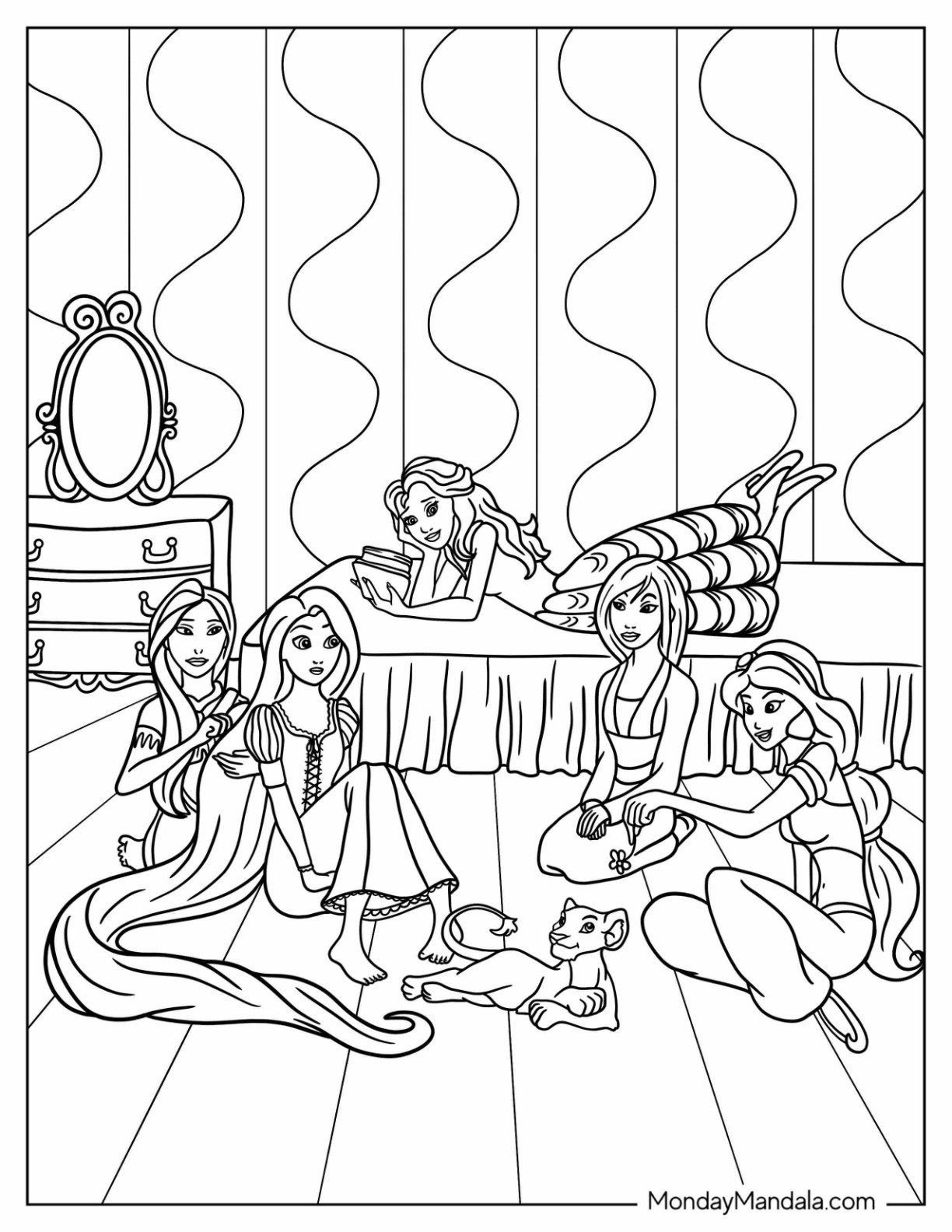 printable princess pictures