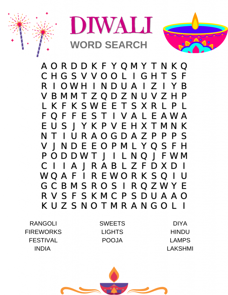 diwali printable pictures