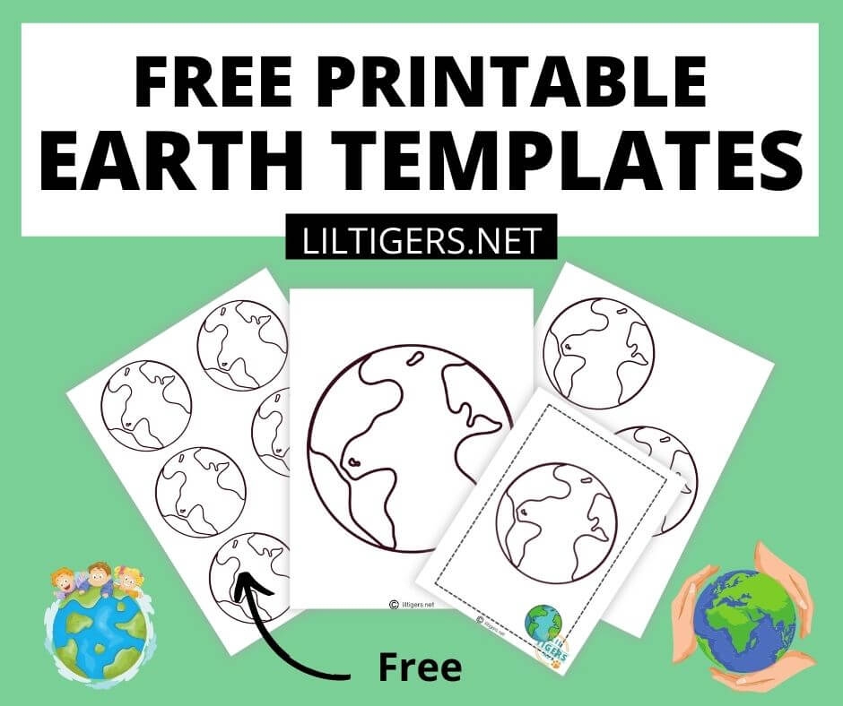free printable picture of earth
