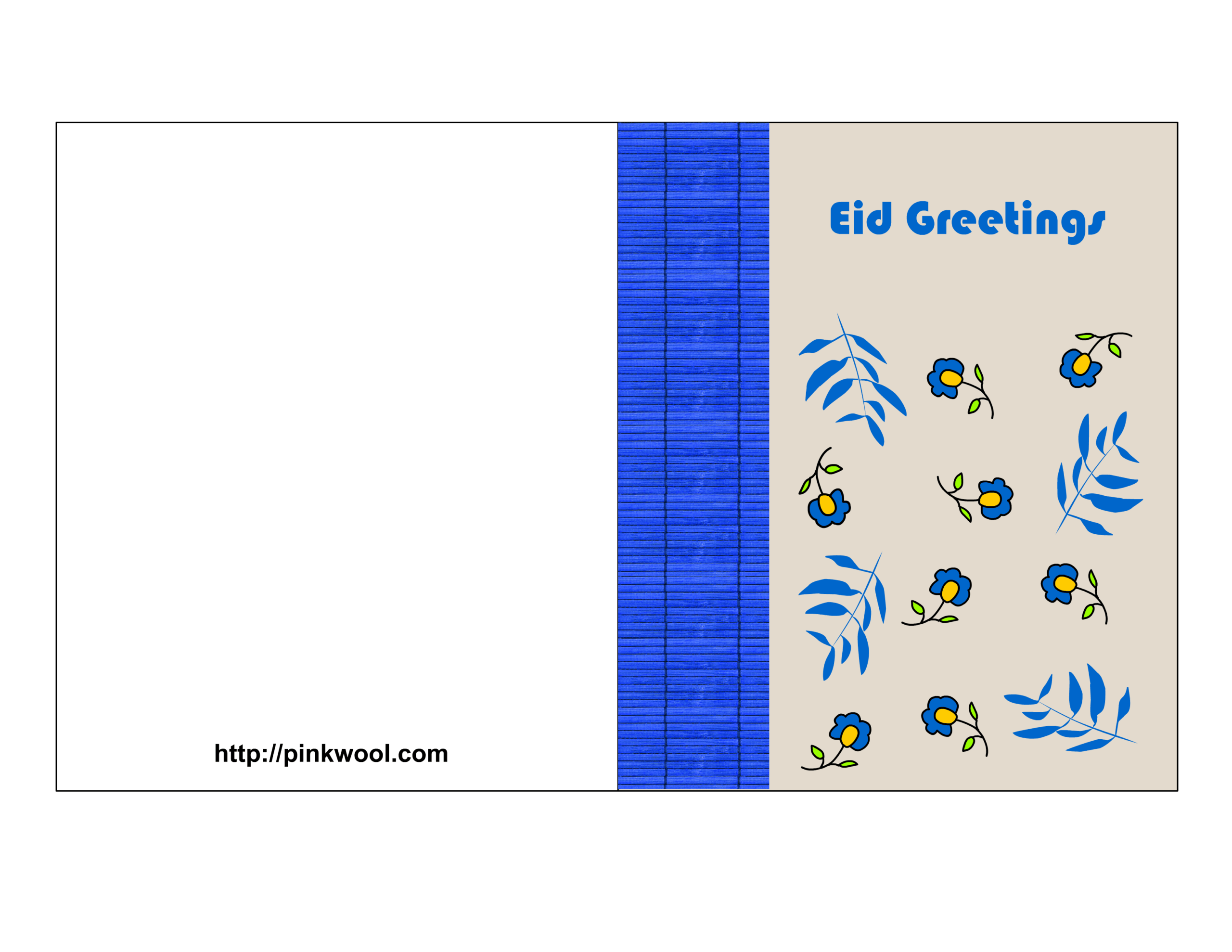 eid card templates printable